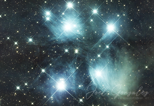 The Pleiades M45 Mosaic