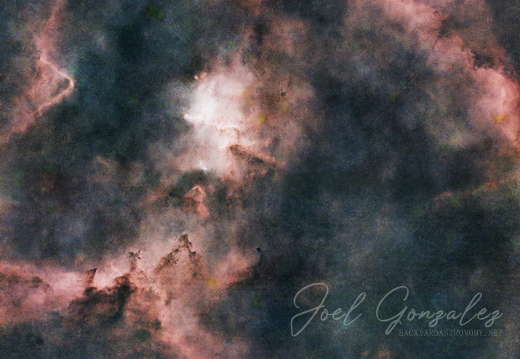 Heart Nebula Starless Mosaic