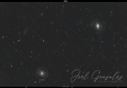 Annotated M95 overlay